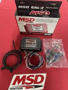 64213 MSD 6AL-2 Ignition Control - Black Selling As Parts!!! Open Box!! - Picture 1 of 4