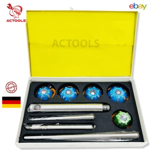 BESTE Hartmetallbestückt Ventilsitzfräser 5x  Satz 30 45 70 (20 Grad) Zollfrei - Picture 1 of 18