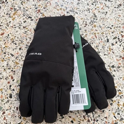 Guantes híbridos impermeables negros Head para hombre talla XL (A60369) NUEVOS CON ETIQUETAS Foto 1 de 4