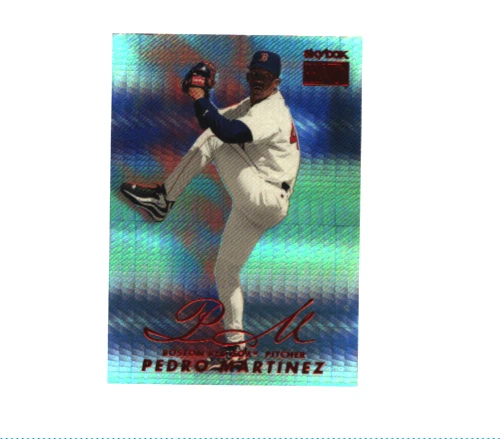 Skybox Premium Star Rubies 1999 paralelo #16 Pedro Martínez raro 6 de 50 Foto 1 de 3
