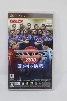 World Soccer Winning Eleven 2010 Aoki Samurai No Chousen Japan Import PSP - Image 1 of 3