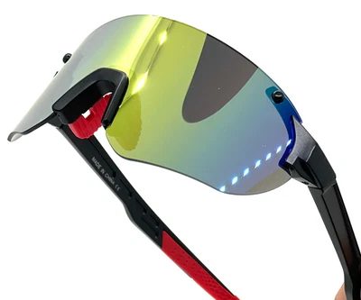 GAFAS DE SOL HOMBRES MUJERES DEPORTES CORRER CONDUCIR EXTERIORES SOMBRAS XL OVERSIZE SIN MONTURA Foto 1 de 4