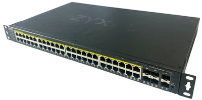 ZYXEL GS1920-48HPv2 48-Port Gigabit Smart Nebula Cloud Managed PoE Switch - Image 1 of 4