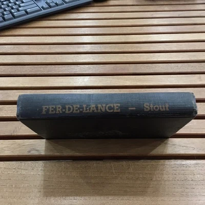 Fer-De-Lance by Rex Stout - 2nd Edition Junior Book Club Vintage Find Foto 1 de 4