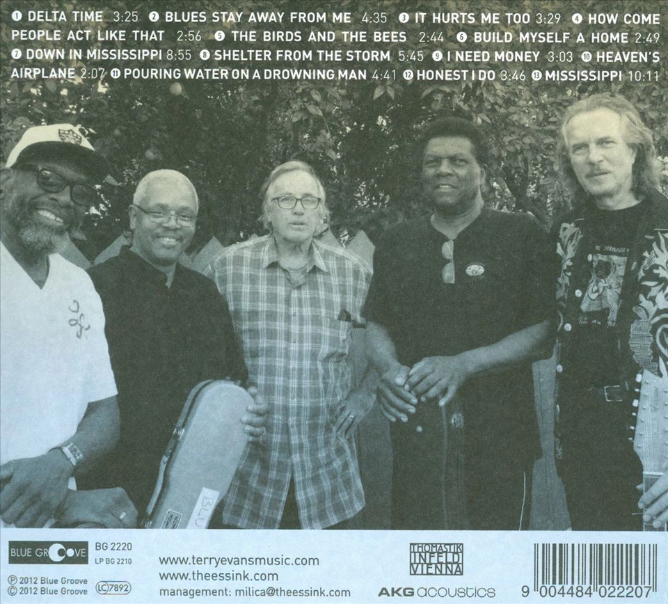 HANS THEESSINK/RY COODER/TERRY EVANS - DELTA TIME [DIGIPAK] NEW CD - Image 1 of 1