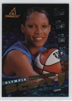 1998 Pinnacle WNBA Arena Collection Olympia Scott #57 Rookie RC - Image 1 of 2