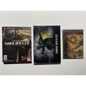 Dark Souls 2 II Black Armor Edition (PS3 PlayStation 3)New w/ Artbook & Map🔥 - Picture 1 of 6