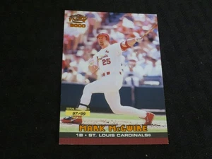 Pacific #356 Mark McGwire Cardinals 97/99 2000  - Imagen 1 de 2