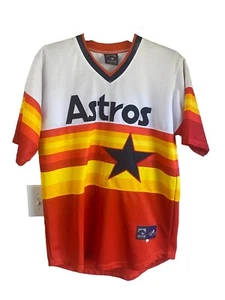 Houston Astros Nolan Ryan MLB Cooperstown Collection Stitched Jersey Size Large - Picture 1 of 6