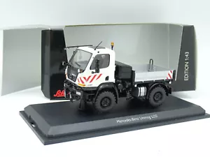 Schuco 1/43 - Mercedes Unimog U20 4X4 Pick Up Blanco - Imagen 1 de 1