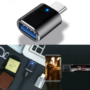 Adaptateur USB-C USB 3.1 Type C mâle vers USB 3.0 femelle données OTG lumière I3A1 chaud - Photo 1 sur 12