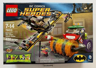 Lego Superheroes DC 76013 Batman El Guasón Rodillo de Vapor Nuevo Caja Sellada de Fábrica Foto 1 de 2