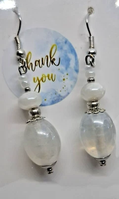 Perlen Ohrringe , Ohrhänger Ohrschmuck  - Bild 1 von 2