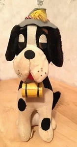 Vintage Dakin 7 1/2" Saint Bernard Dog with Barrel Dream Pets Japan Sawdust EXC - Picture 1 of 4