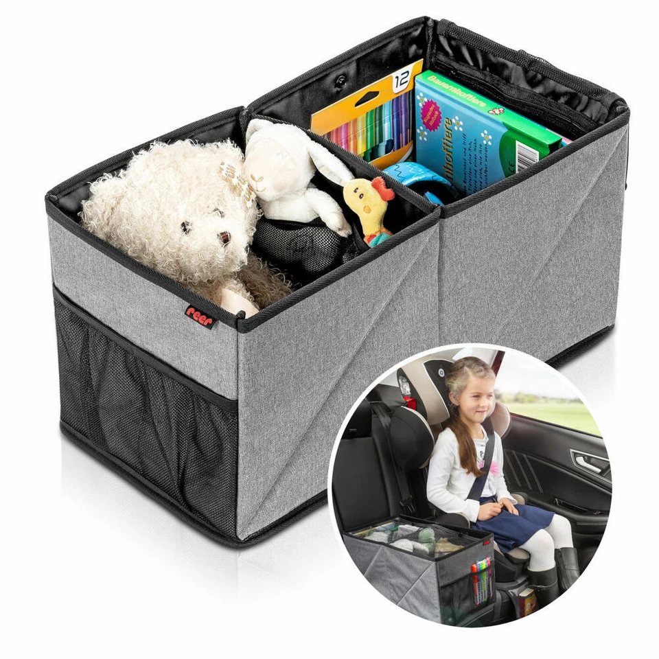 REER TravelKid Box Car Organizer Box Rear Seat Utensil Bag Car Organizer - Image 1 of 4