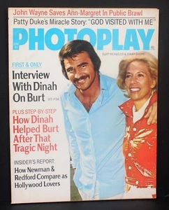 Photoplay magazine June 1973 Burt Reynolds Dinah Shore John Wayne Ann Margaret - Imagen 1 de 4