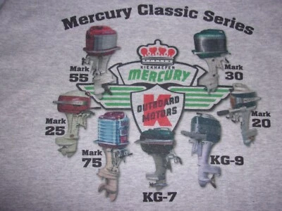 VINTAGE MERCURY OUTBOARD TEE SHIRT - Image 1 of 2