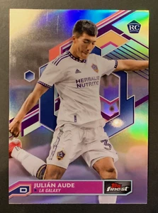 2023 Topps Finest MLS #79 | JULIÁN AUDE | RC Rookie | L.A. Galaxy; Refractor - Picture 1 of 2
