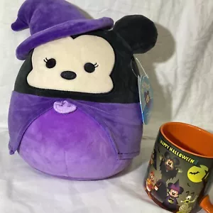 Squishmallows Disney Halloween 12" Minnie the Witch Plush Stuffed Toy And Mug - Picture 1 of 12
