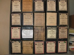 6 Ampico Piano Rolls. LOT #5 - Picture 1 of 4