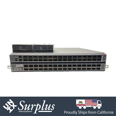 64 Port 40GbE QSFP+ Cisco Nexus N3K-C3164Q-40GE Enterprise LAN Switch 2x PSU - Image 1 of 4