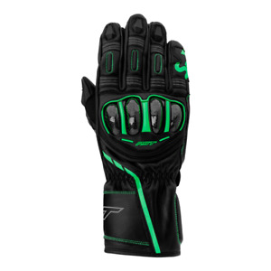 RST S1 CE Mens Motorcycle Sport Touring Gloves 3033 Black Grey Neon Green