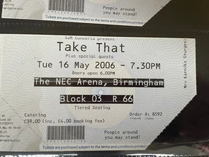 Take That Ticket 2006 - Imagen 1 de 1