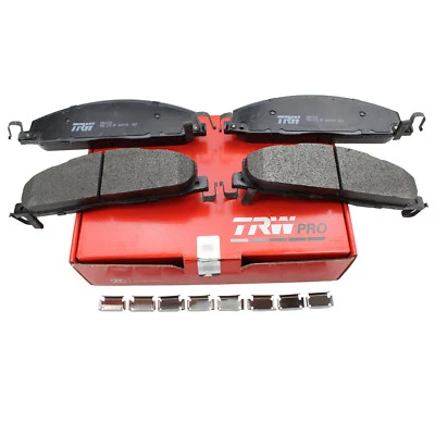 Juego de pastillas de freno de disco trasero metálico TRW Pro TRM1400 para Dodge Ram 1500 2500 3500 Foto 1 de 4