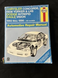 Manual de reparación Haynes 25025 Chrysler Concorde New Yorker y LHS Dodge 1993-96 - Imagen 1 de 5