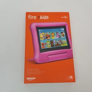 Amazon Fire 7 Kids 9th Gen 16GB Wi-Fi 7" Pink in Factory Sealed Box - Picture 1 of 11