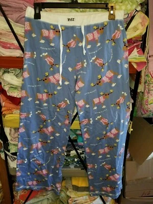 Lazy One "I Don't Do Mornings Moose"  PJ Bottoms - SZ. S - Image 1 of 4