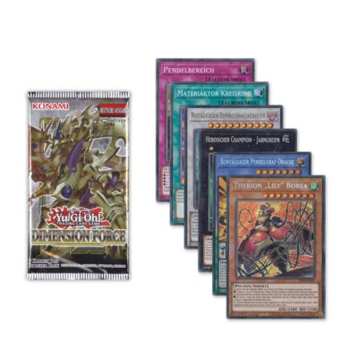 Yu-Gi-Oh! TCG Dimension Force DIFO Einzelkarten Auswahl 1. Auflage Cards DE