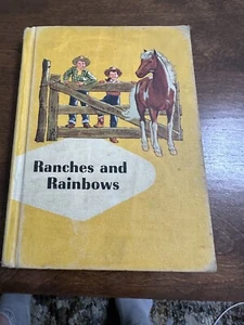 Ranches & Rainbows Reader by Odille Ousley ELEM SCHOOL HARD COVER COPYRIGHT 1959 - Bild 1 von 15