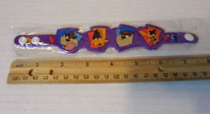 Vintage Taz Daffy Duck Warner Bros. Bracelet Looney Tunes 2000 WB new old stock - Picture 1 of 6