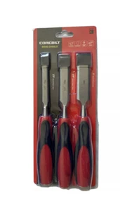 Corebilt Wood Chisels 1" ,1/2" ,3/4"  Set Of  3 - Picture 1 of 2