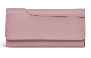BILLETERA MATINEA DE CUERO ROSA RADLEY GRANDE ¡NUEVA!¡! - Imagen 1 de 4