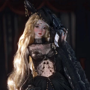 1/3 Resin BJD Doll Joint Dolls Women Sexy Girl Diablo Gothic Wear Full Set Gift - Bild 1 von 4