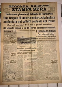 WW2@DIE SCHLACHT VON MARMARICA@ ABENDDRUCK VOM 29.-30.11.1941 - Bild 1 von 1