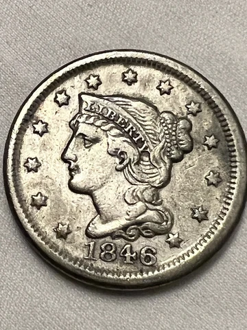 1846 Large Cent (Small 6) Cover