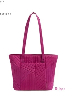 Borsa tote lampone scura Vera Bradley 11,5/11,25/4,25 pollici spedizione gratuita - Foto 1 di 9