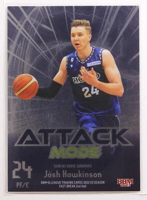 Josh Hawkinson - 2023 B.LEAGUE Basketball Trading Holo Card 2nd Half - Image 1 of 3
