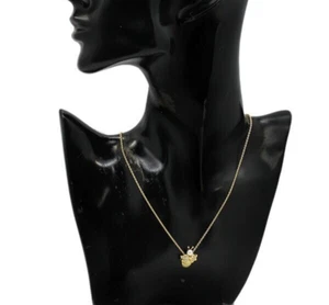 Collana Christian Dior Motivo Ape K18 750 YG Perla Diamante - Foto 1 di 6