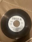 Peppermint Rainbow Don't Love Me Unless It's Forever Decca Promo 45 32601