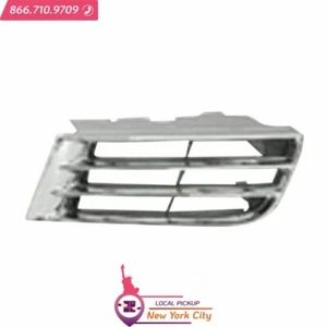 Local Pickup LH Driver Grille Plastic Chrome Fits 2002-2003 Mitsubishi Galant - Picture 1 of 1
