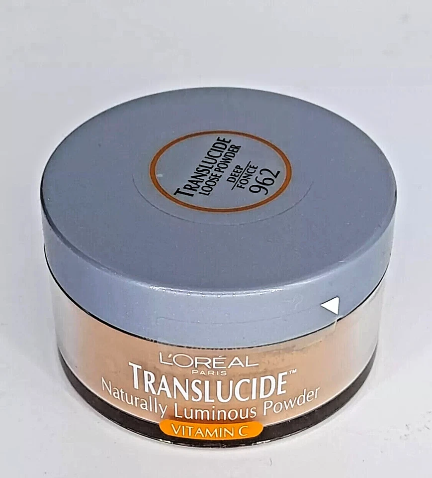 NEW L'OREAL TRANSLUCIDE Naturally Luminous Loose Powder - 962 Deep - Image 1 of 1