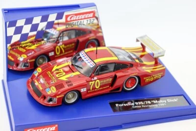 Carrera Digital 1/32 Porsche 935/78 "Moby Dick" DRM 1981 Racing Toy Slot cars - Image 1 of 4