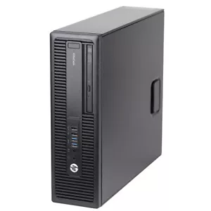 HP AMD Desktop Computer SFF 16GB RAM 256GB SSD Windows 10 Pro Wi-Fi - Picture 1 of 8