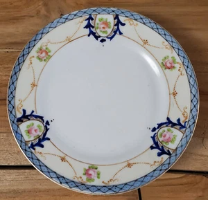 Beautiful Vintage Noritake Morimura Bread Plates 6.5" Set of 3 Handpainted - Picture 1 of 3