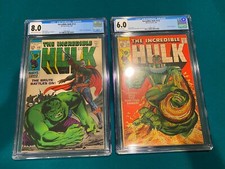 The Incredible Hulk #112 (CGC 8.0) & #113 (CGC 6.0)  - Two comic sale!
