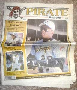 Pittsburgh Pirate Report Vintage Newspaper 1997 Vol. 01 No. 01 - Picture 1 of 1